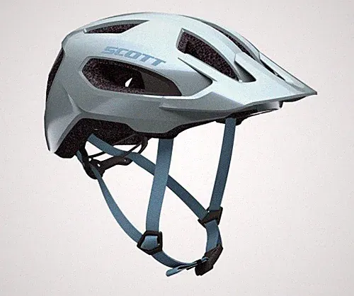 scott fahrradhelm blau