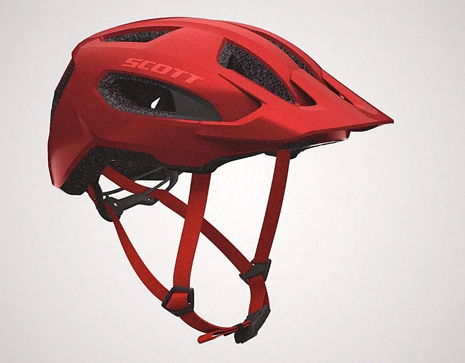 SCOTT SUPRA Striker Red Fahrradhelm Helm ABS T.U. 54-61cm Herren