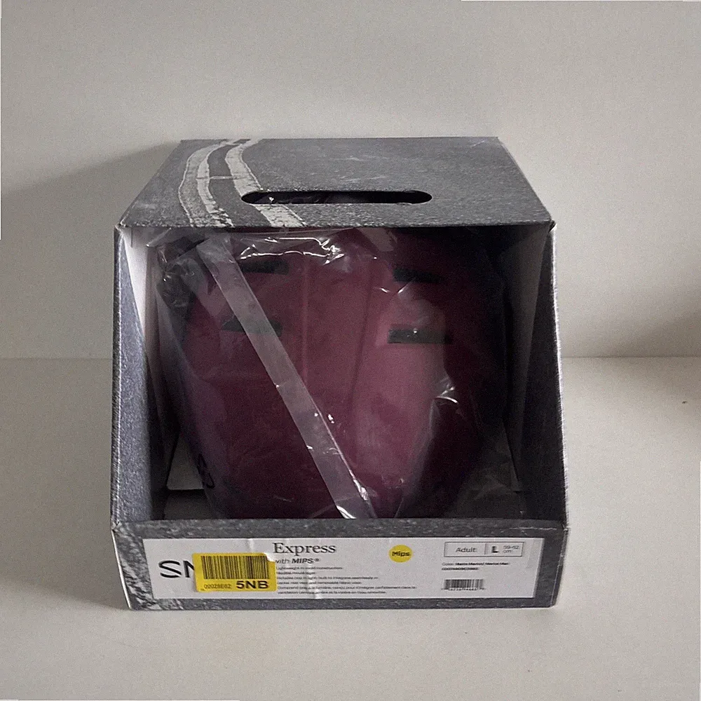 Smith Express MIPS Fahrradhelm L 59-62 cm Matte Merlot Neu