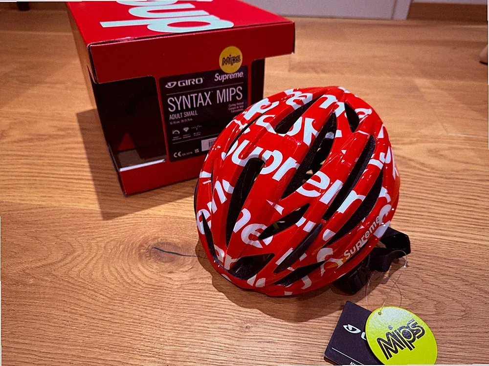 Supreme X Giro Syntax MIPS Helmet !! NEU & OVP !! bike rennrad fahrradhelm S20