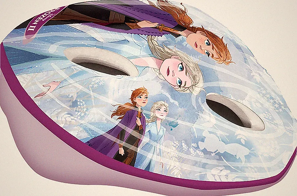TATAWAY Fahrradhelm Easy Disney Frozen Für Kinder 4-8 Jahre 52-56 Cm