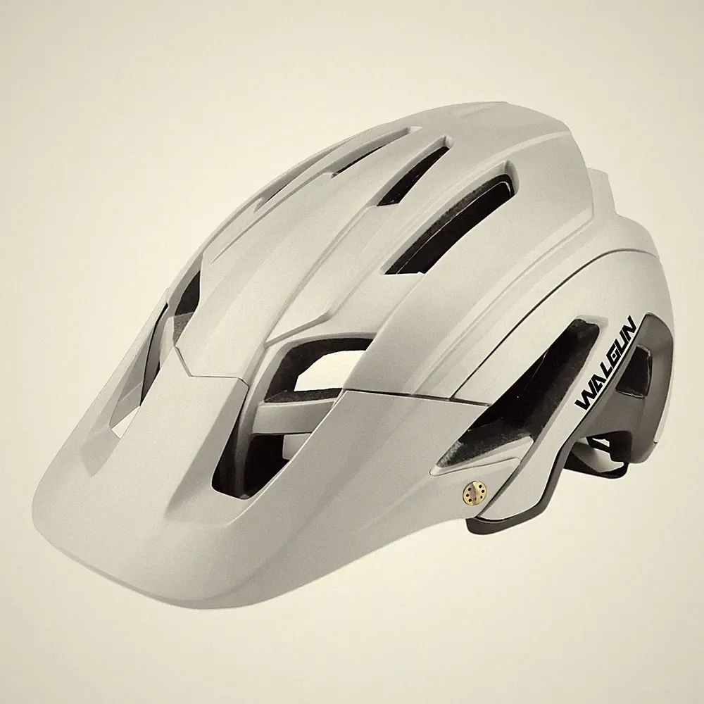 Trail MTB Fahrradhelm Erwachsene Mountainbike XC Enduro Helm mit Visier CE