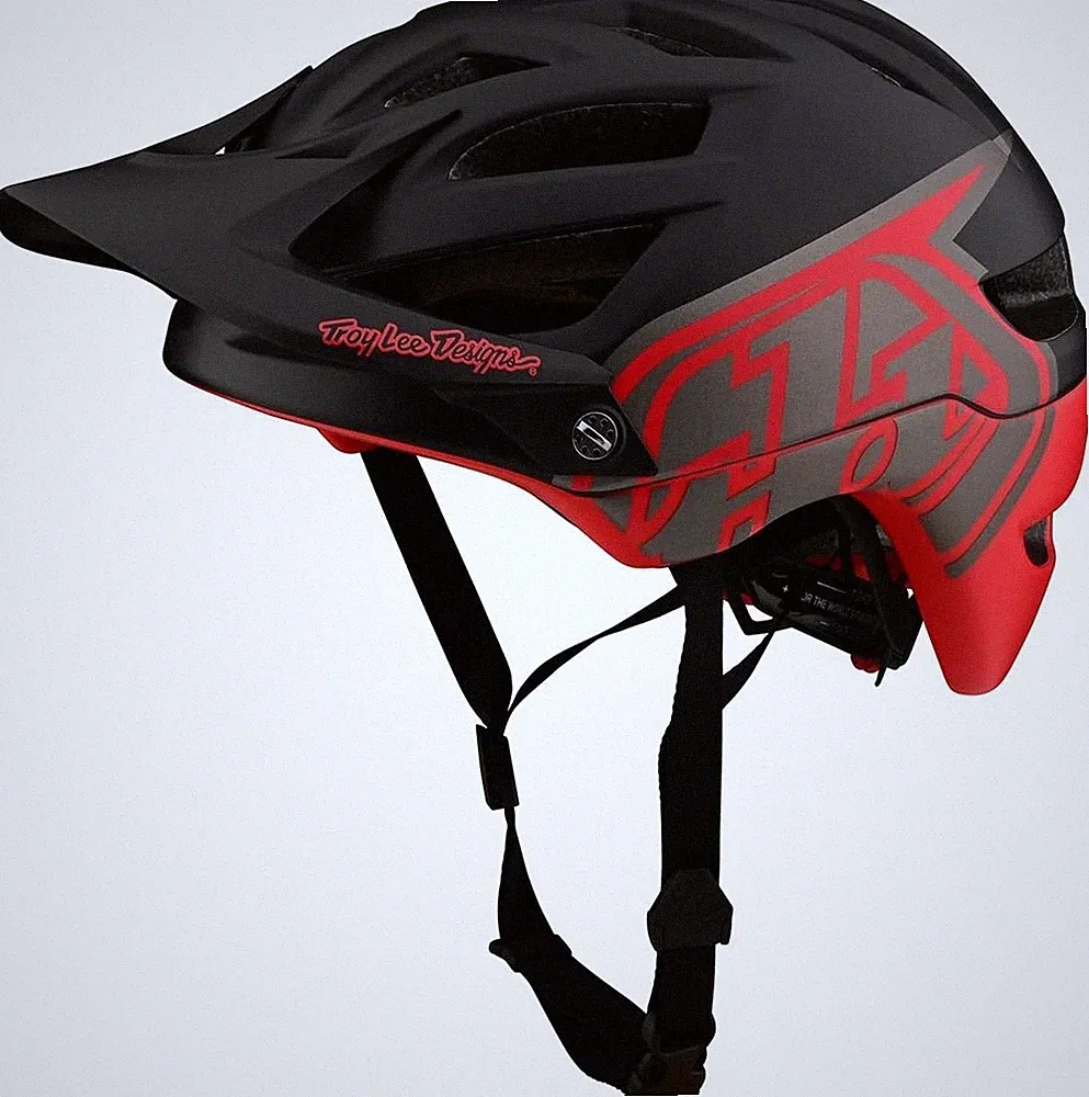 Troy Lee Designs A1 Mips MTB Mountainbike Fahrrad Helm Classic red/black, XS