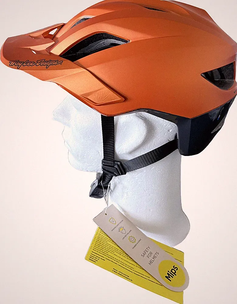 Troy Lee Designs Flowline SE MD/LG Orange Grau Fahrradhelm 110933043