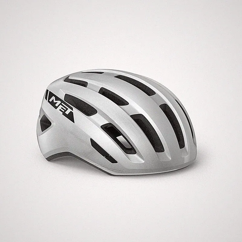 Urban Helm Miles MIPS Weiß Glänzend MET Fahrrad