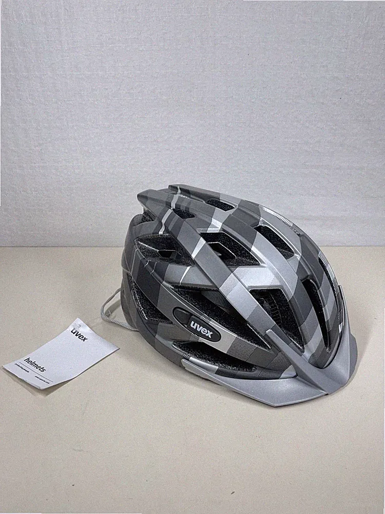 Uvex Air Wing CC Fahrradhelm schwarz silber matt 52-57cm Unisex Erwachsene