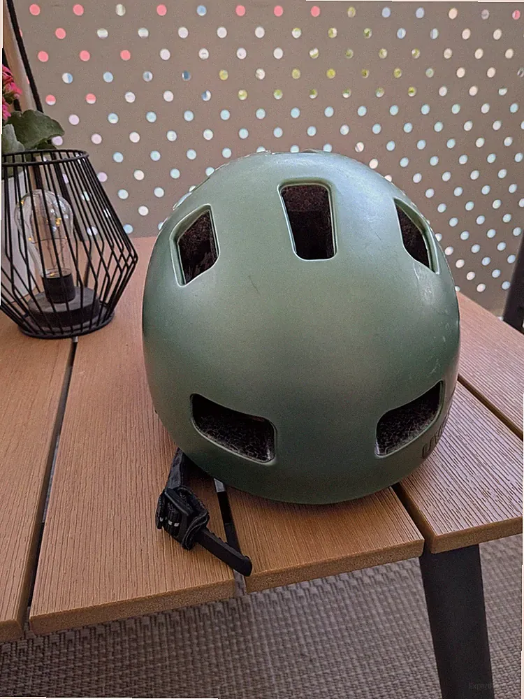 Uvex City 4 Fahrradhelm + Rücklicht Damen Größe M - 55-58 cm