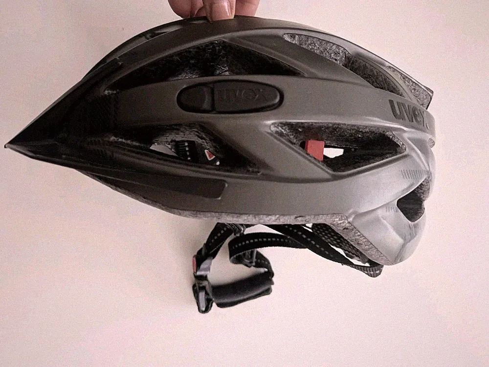 visier fahrradhelm uvex