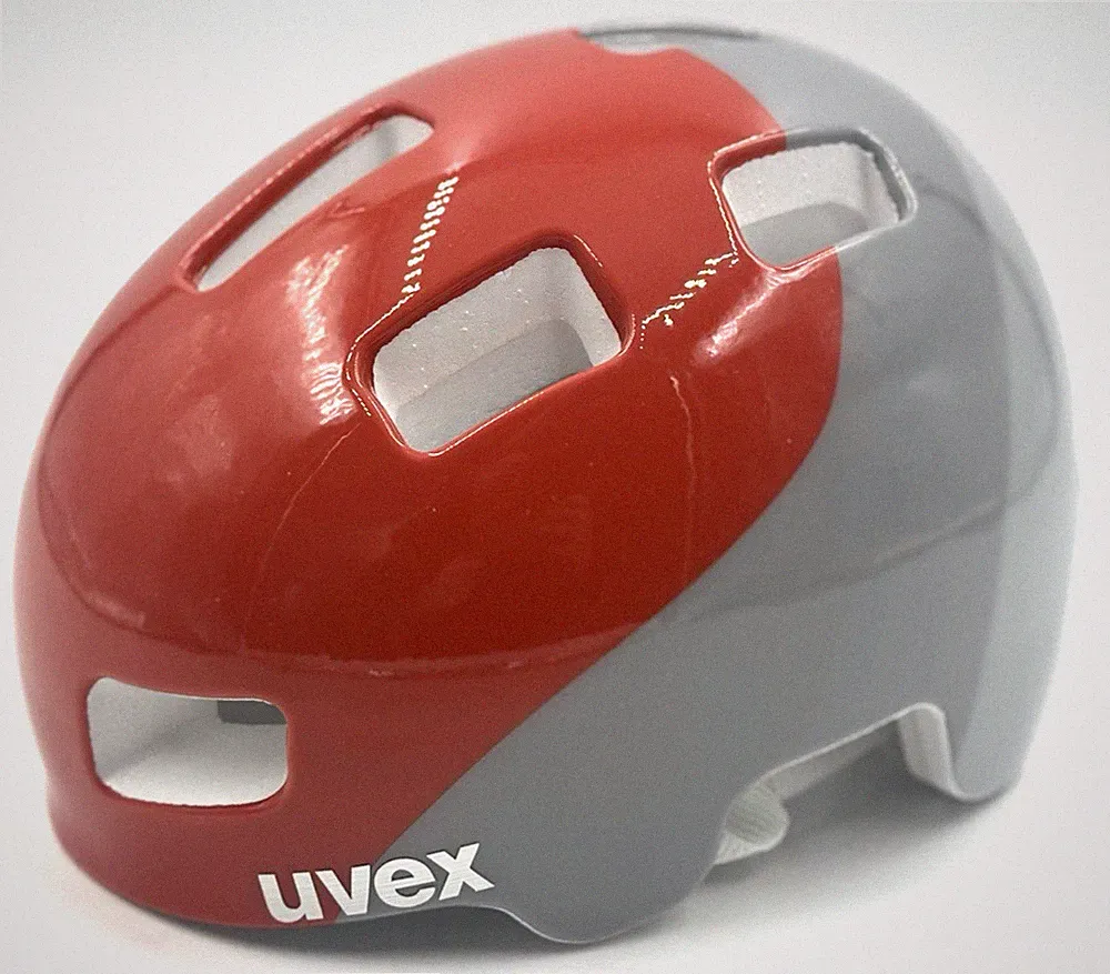uvex fahrradhelm rot