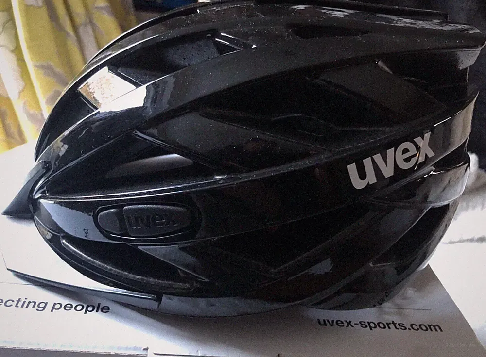 uvex I-VO 3D Fahrrad-/Fahrradhelm schwarz glänzend Unisex Erwachsene 52-57 cm Brandneu