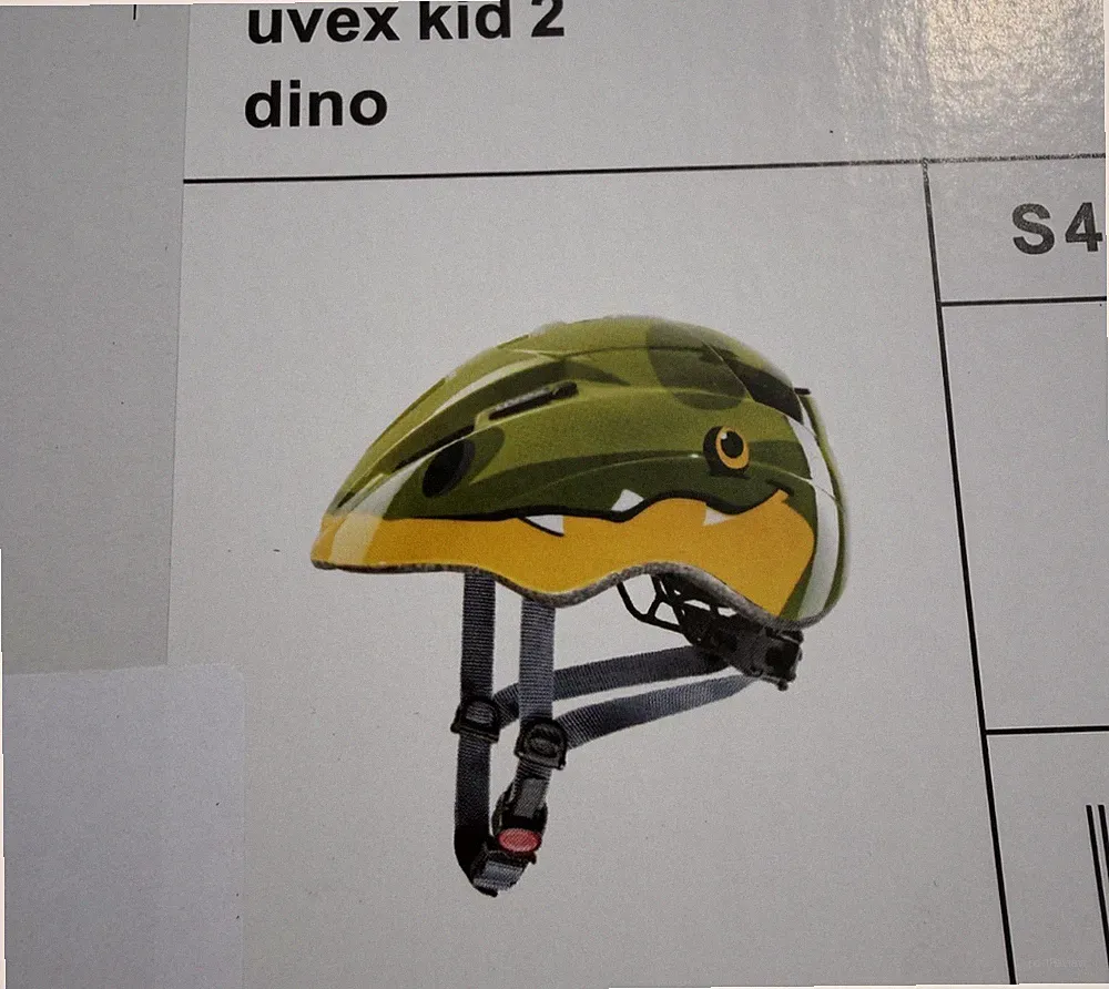 Uvex Kid 2 Junior-Helm Dino Kinderfahrradhelm Fahrradhelm Radhelm 46-52 cm Grün
