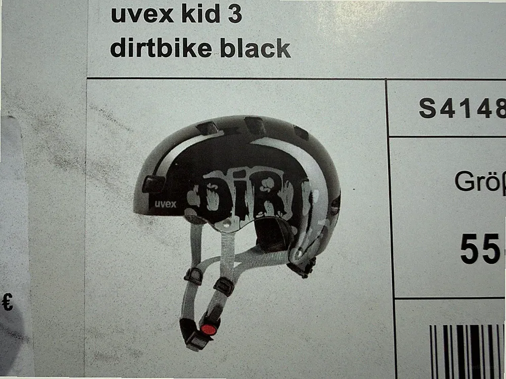 Uvex kid 3, Integralhelm Kinderfahrradhelm Fahrradhelm 55-58 cm dirtbike
