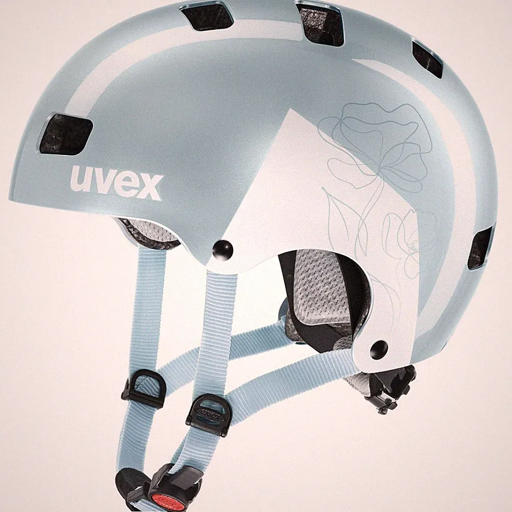 Uvex Kid 3 Kinder BMX Skate Fahrradhelm cloud-white 51-55 cm