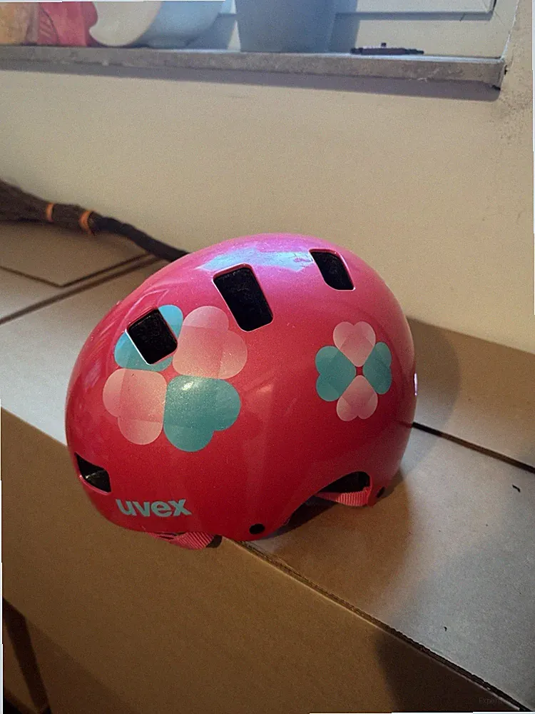 UVEX Kinder-Fahrradhelm rosa/blau – Größe 51–55 cm – sehr guter Zustand