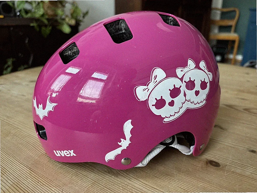UVEX Kinder-Fahrradhelm rosa – Größe 51–55 cm – guter Zustand