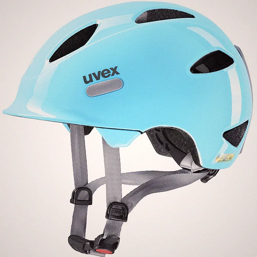 Uvex Oyo Kinderhelm Fahrradhelm cloud blue-grey
