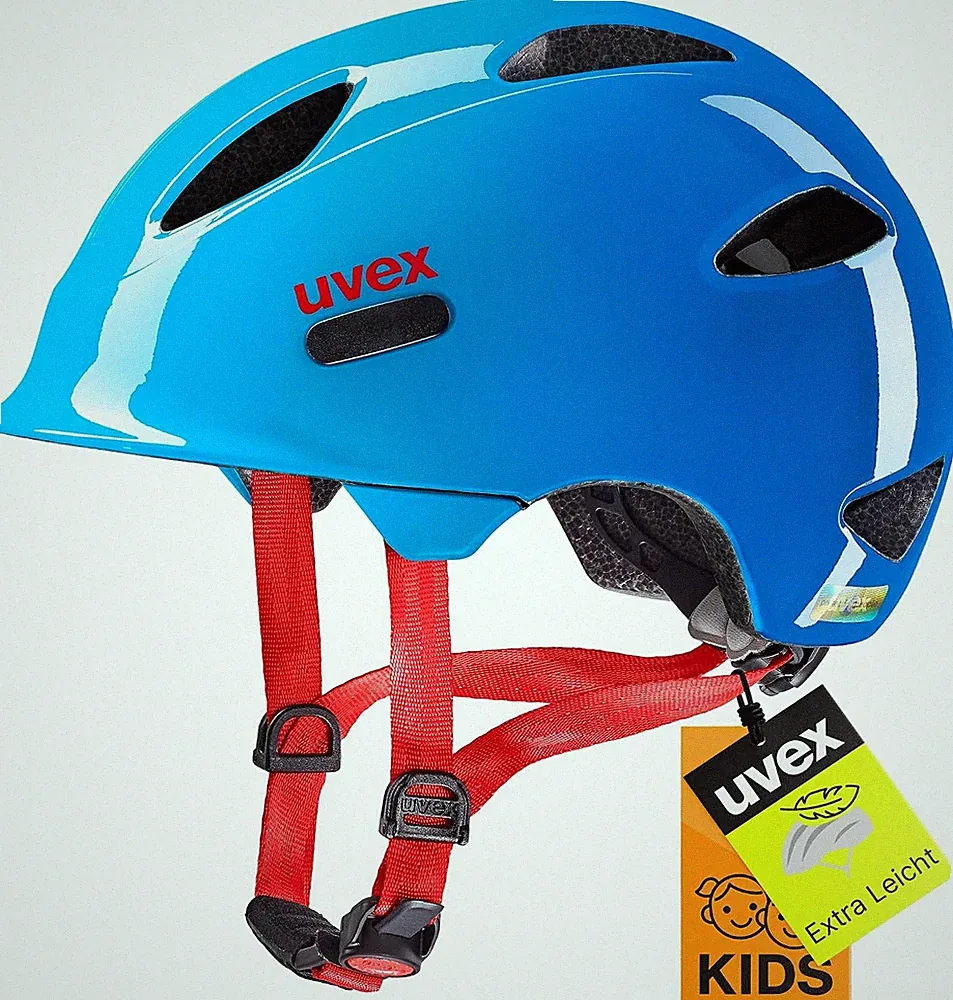 uvex OYO - Leichter Fahrradhelm für Kinder - intergierter Seitenschutz