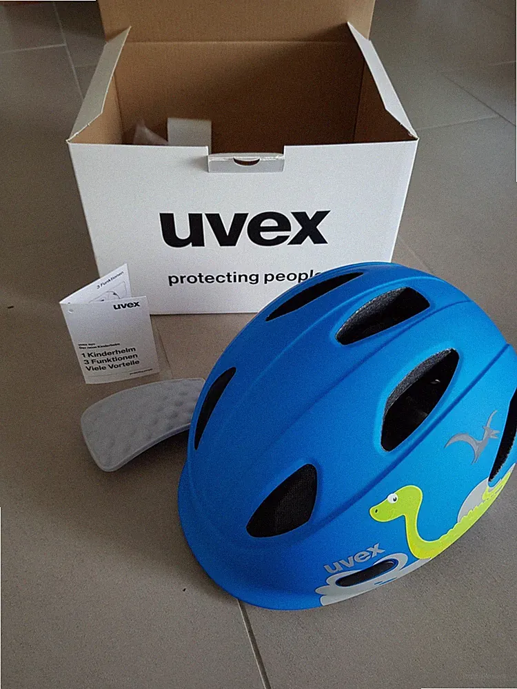 uvex oyo style - leichter Fahrradhelm für Kinder - 50-54cm - Dino