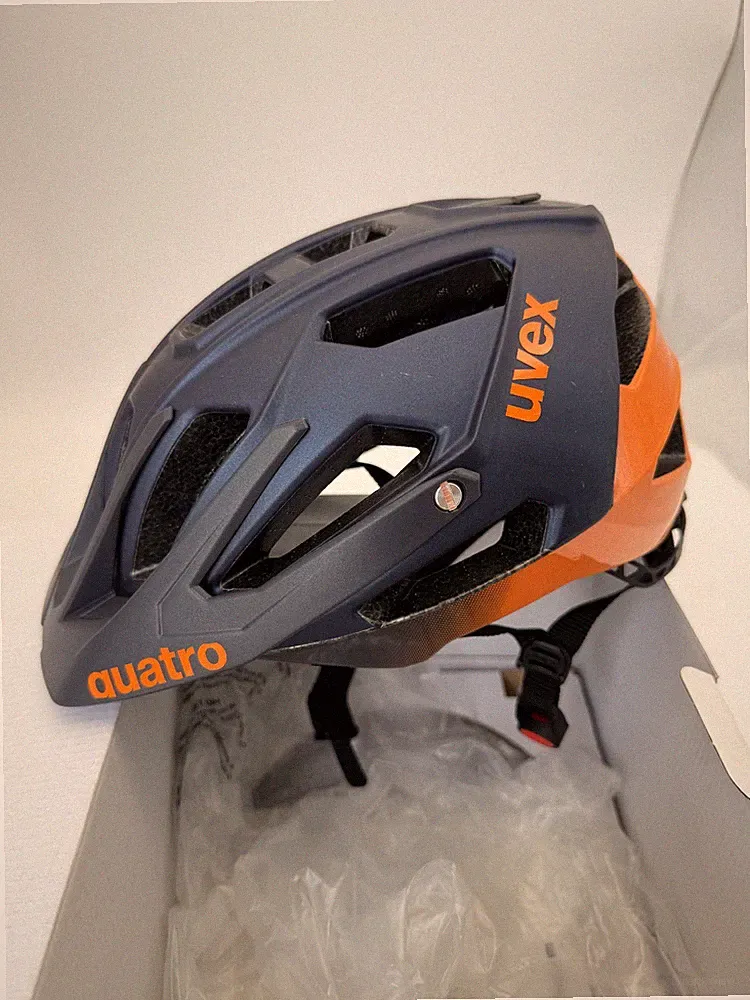 uvex fahrradhelm orange