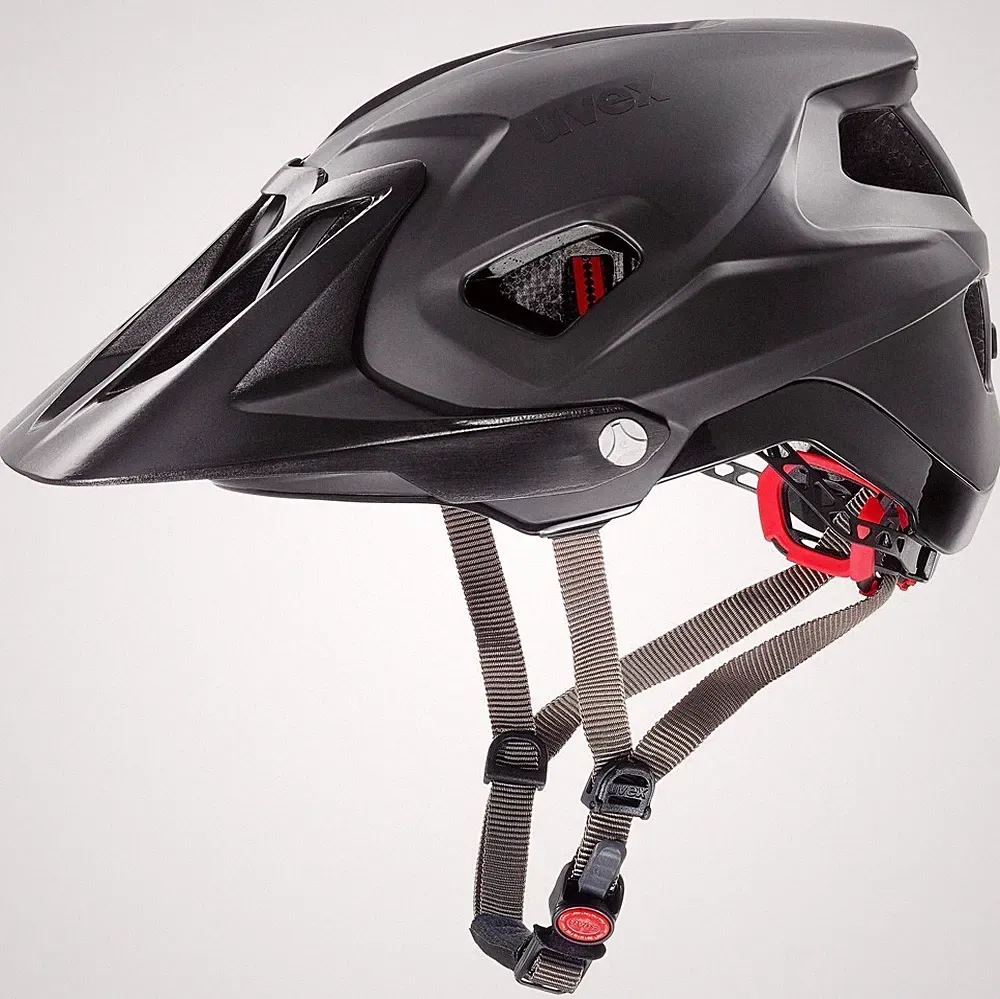 Uvex quatro integrale, Gr. S/M (52-57 cm), black mat Enduro Helm Fahrradhelm