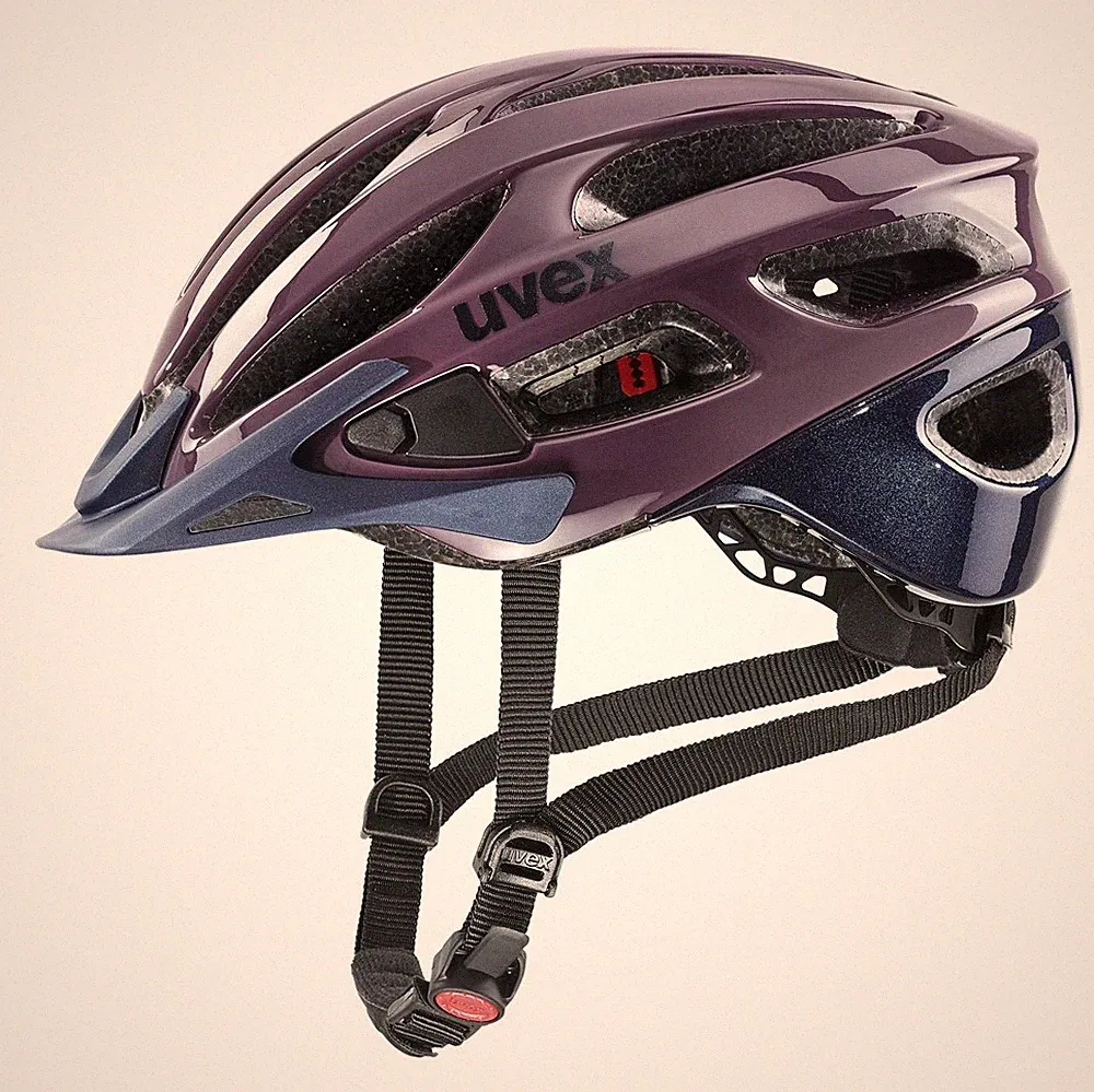 uvex true, Gr. 52-56 cm, plum deep space Fahrradhelm MTB Helm Unisex