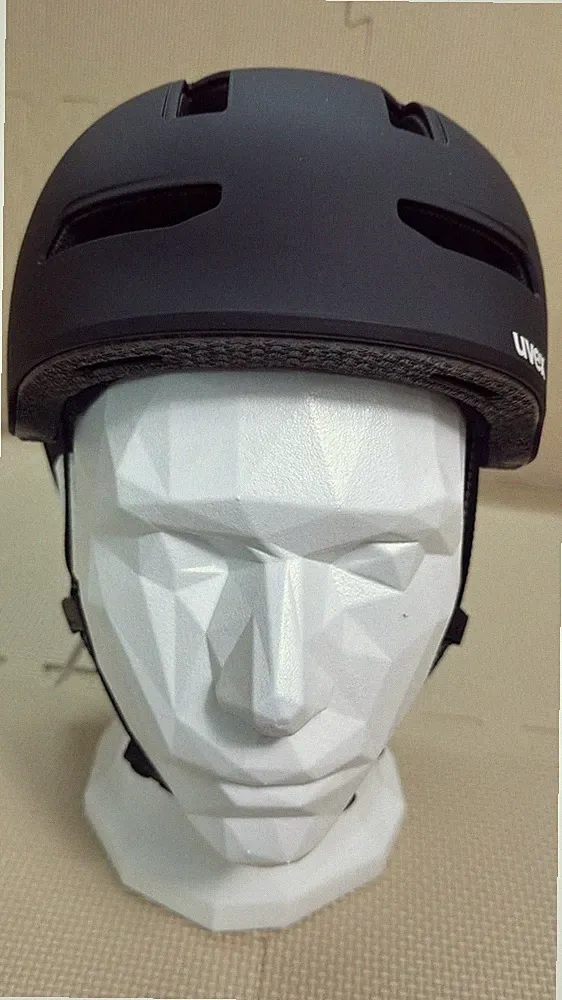 vv-0140 uvex urban planet LED, black matt Gr. 54-58cm Fahrradhelm Unisex B-WARE