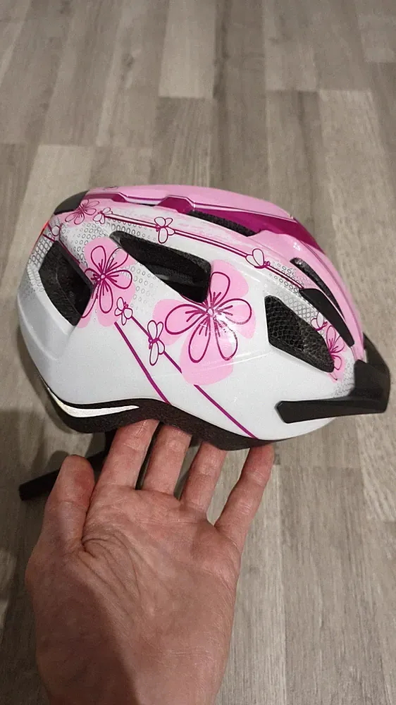 XS 45 bis 51 cm / Crivit Kinder-Fahrradhelm mit Rücklicht