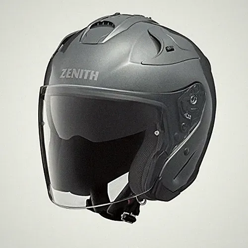 YAMAHA Fahrradhelm Jet YJ-17 Zenith-P Dark Metallic Silver L (Kopfumfang