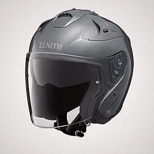 YAMAHA Fahrradhelm Jet YJ-17 ZENITH-P Dark Metallic Silver M (Kopfumfang